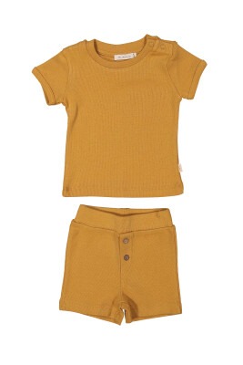 Wholesale 2-Piece 100% Organic Baby Boys Set with T-shirt and Shorts Gots Certificate 6-24M Zeyland - Zeyland (1)