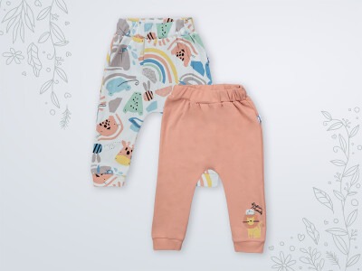 Wholesale 2-Piece Baby Boys Pants 3-18M Miniworld 1003-16444 - 1