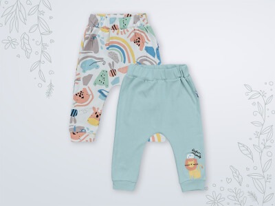 Wholesale 2-Piece Baby Boys Pants 3-18M Miniworld 1003-16444 - 4