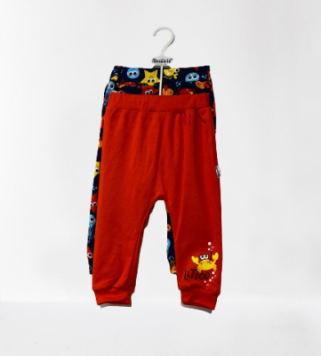 Wholesale 2-Piece Baby Boys Pants Miniworld 1003-15808 Красный