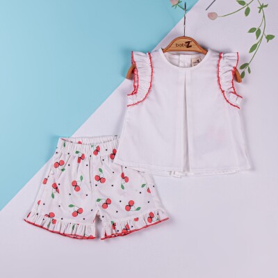 Wholesale 2-Piece Baby Girls Blouse and Shorts 6-18M BabyZ 1097-5718 - 1