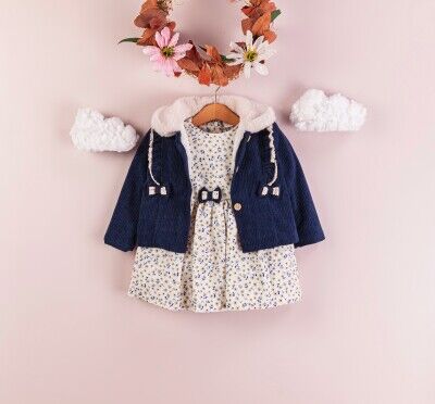 Wholesale 2-Piece Baby Girls Dress and Jacket Set 9-24M BabyRose 1002-4304 - Babyrose (1)