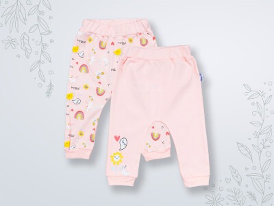 Wholesale 2-Piece Baby Girls Pants 3-18M Miniworld 1003-16471 - 1