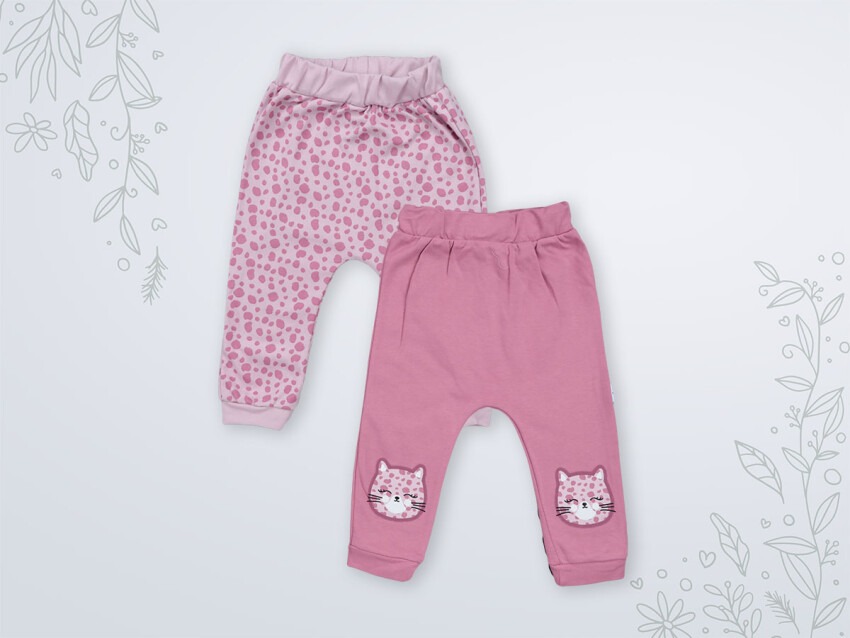 Wholesale 2-Piece Baby Girls Pants Set 3-18M Miniworld 1003-16462 - 4