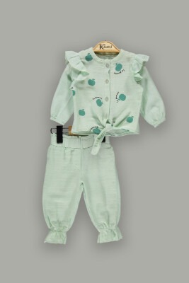 Wholesale 2-Piece Baby Girls Pants Sets with Shirt 6-18M Kumru Bebe 1075-3865 - 2