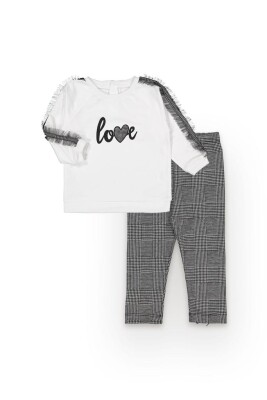 Wholesale 2-Piece Baby Girls Set with Leggings and Sweat 6-24M Divonette 1023-2039-6 - Divonette