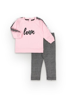 Wholesale 2-Piece Baby Girls Set with Leggings and Sweat 6-24M Divonette 1023-2039-6 - Divonette (1)