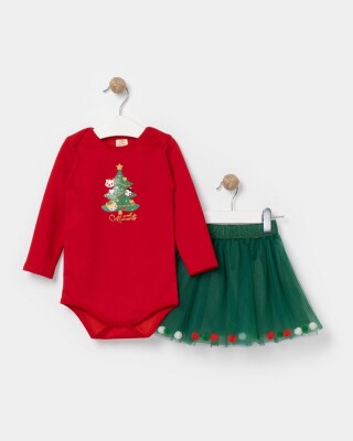 Wholesale 2-Piece Baby Girls Skirt and Bodysuit 6-18M Bupper Kids 1053-23976 - Bupper Kids (1)