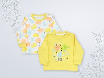 Wholesale 2-Piece Baby Girls Sweatshirt 3-18M Miniworld 1003-16956 - 2