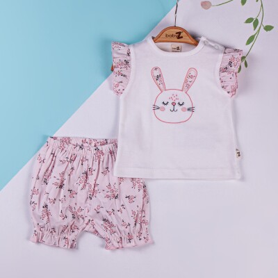 Wholesale 2-Piece Baby Girls T-shirt and Shorts Set 6-18M BabyZ 1097-5719 - 2