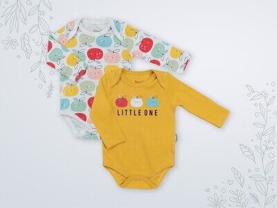 Wholesale 2-Piece Baby Onesies Set 3-18M Miniworld 1003-16439 - 2
