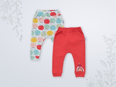 Wholesale 2-Piece Baby Pants 3-18M Miniworld 1003-16441 - 1
