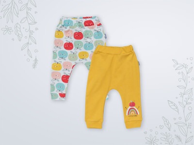 Baby Girl 95% Cotton Rib Knit Ruffle Trim Pants Leggings – PatPat Wholesale