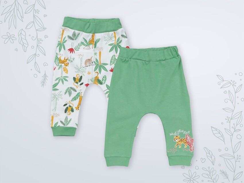 Wholesale 2-Piece Baby Pants Set 3-18M Miniworld 1003-16962 - 2