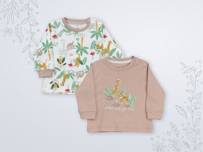 Wholesale 2-Piece Baby Sweatshirt 3-18M Miniworld 1003-16961 - Miniworld