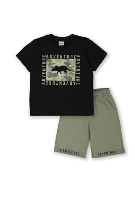 Wholesale 2-Piece Boys Shorts Set with T-shirt 3-6Y Elnino 1025-22111 - Elnino