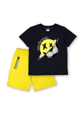 Wholesale 2-Piece Boys Shorts Set with T-shirt Elnino 1025-22106 - Elnino
