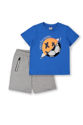 Wholesale 2-Piece Boys Shorts Set with T-shirt Elnino 1025-22106 - 2