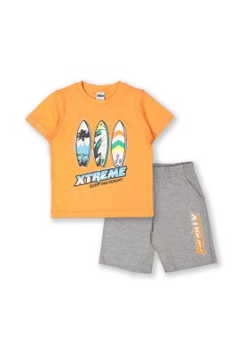 Wholesale 2-Piece Boys T-shirt and Shorts Set 3-6Y Elnino 1025-22104 - 2