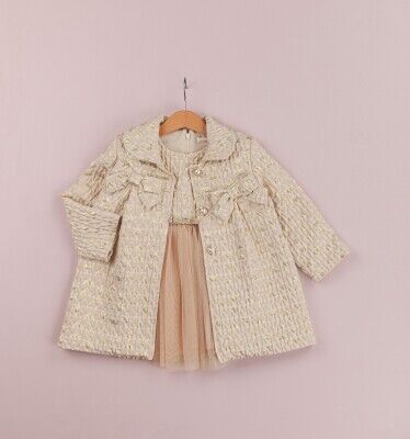 Wholesale 2-Piece Girls Jacket Set With Dress 1-4Y BabyRose 1002-4251 - BabyRose (1)