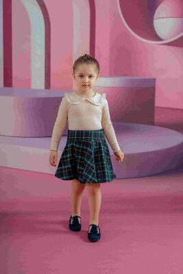 Wholesale 2-Piece Girls Set with Skirt and Blouse 3-6M Eray Kids 1044-6178 - 1