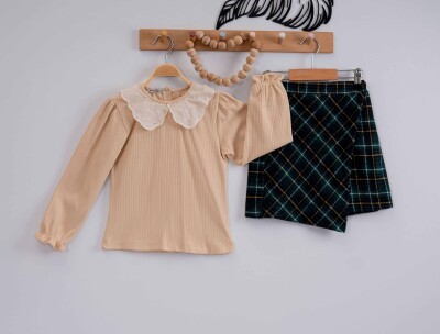 Wholesale 2-Piece Girls Set with Skirt and Blouse 3-6Y Eray Kids 1044-6179* - Eray Kids