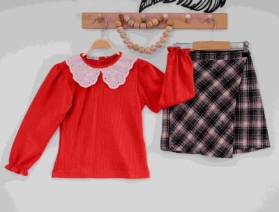 Wholesale 2-Piece Girls Set with Skirt and Blouse 3-6Y Eray Kids 1044-6179* - Eray Kids (1)