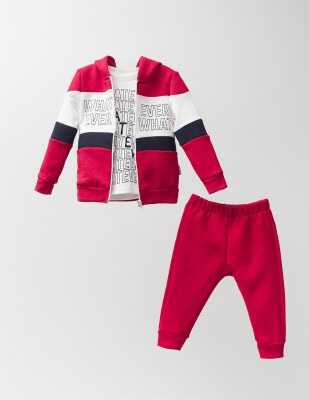 Wholesale 3-Piece Baby Boys Set with Cardigan, Pants and Body 9-24M Kidexs 1026-45023 - Kidexs (1)