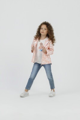 Wholesale 3-Piece Girls Jacket Body and Denim Pants 2-6Y Miss Lore 1055-5507 - 1