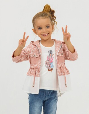 Wholesale 3-Piece Girls Jacket Body and Denim Pants 2-6Y Miss Lore 1055-5516 - Miss Lore (1)