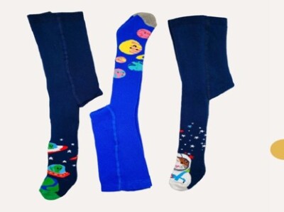 Wholesale 3-Piece Boys Towel Socks Defne 1064-EKLT-H005-22(3-4Y) - Defne