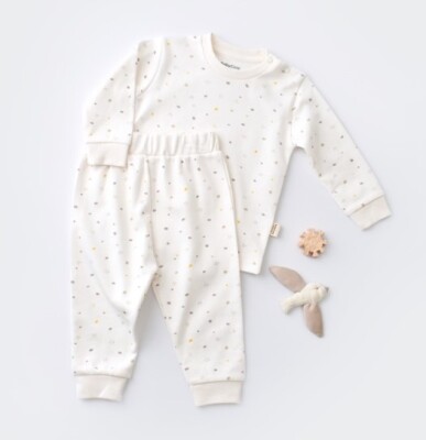 Wholesale Unisex Baby Sweatshirt and Pants Set 100% Organic Cotton 3-24M Baby Cosy 2022-CSY2010 - Baby Cosy