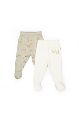 Wholesale Baby 2-Piece Footed Pants 0-9M BabyCosy 2022-CSY5728 - BabyCosy