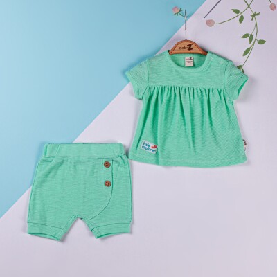 Wholesale Baby 2-Piece Set with T-shirt and Shorts 6-18M BabyZ 1097-5740 - 2