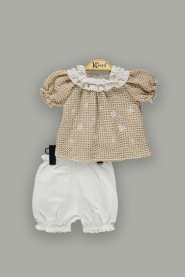 Wholesale Baby 2-Piece Shorts Set with Shirt 6-18M Kumru Bebe 1075-3698 - Kumru Bebe (1)