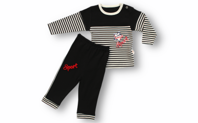 Wholesale Baby 2-Piece Tracksuit Sets 6-36M Tomuycuk 1074-75368 - Tomuycuk