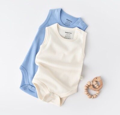 Wholesale 100% Organic Cotton Baby 2-Piece Bodysuit 3-24M Baby Cosy 2022-CSY3018 - Baby Cosy