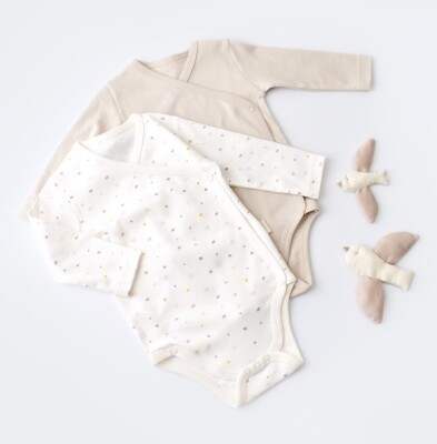 Wholesale Baby 2 Pieces 100% Organic Cotton Set 3-24M Baby Cosy 2022-CSY5756 - 1