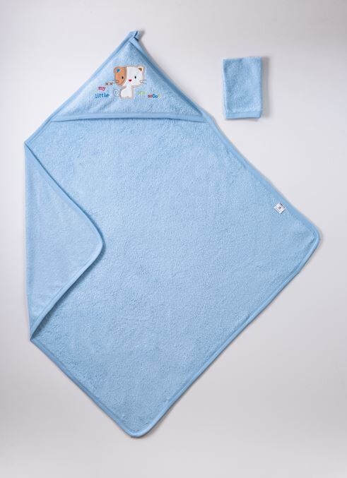 Wholesale Baby Bath Towel 100x100 Ramel Kids 1072-360 - 4