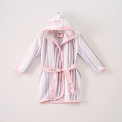 Wholesale Baby Bathrobe 1-4Y Ramel Kids 1072-454 Pink