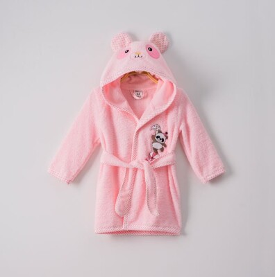 Wholesale Baby Bathrobe Ramel Kids 1072-453 Pink