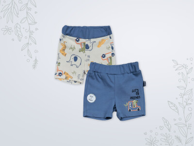 Wholesale Baby Boy 2-Piece Shorts 3-18M Miniworld 1003-18247 - 2