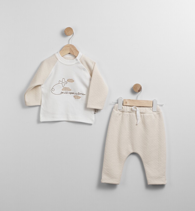 Wholesale Baby Boy 2pcs Tracksuit Set 3-12M Flexi Baby 2063-217566 - 3