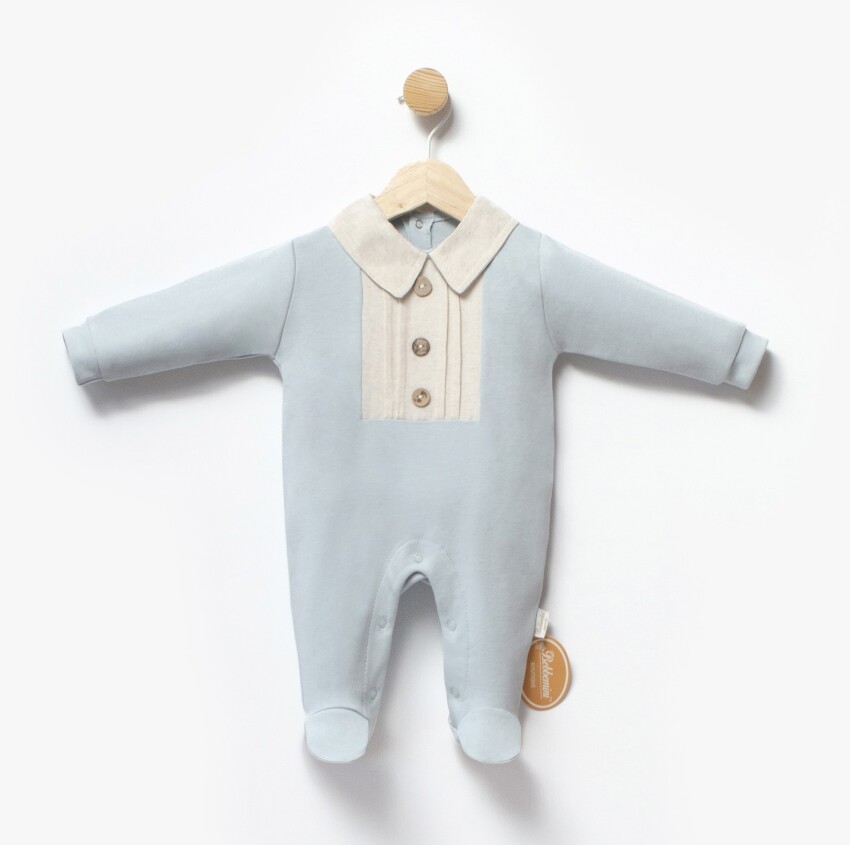 Wholesale Baby Boy Jumpsuit 0-6M Bebbemini 2065-BM-2325 - 4