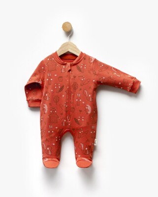 Wholesale Baby Boy Jumpsuit 0-6M Flexi Baby 2063-252278 Red