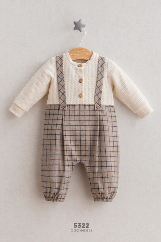 Wholesale Baby Boy Newborn Onesie 0-6M Tongs 1028-5322 - 1