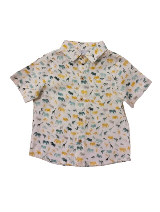 Wholesale Baby Boy Shirt 6-24M Timo 1018-TE4DÜ034243951 - 3