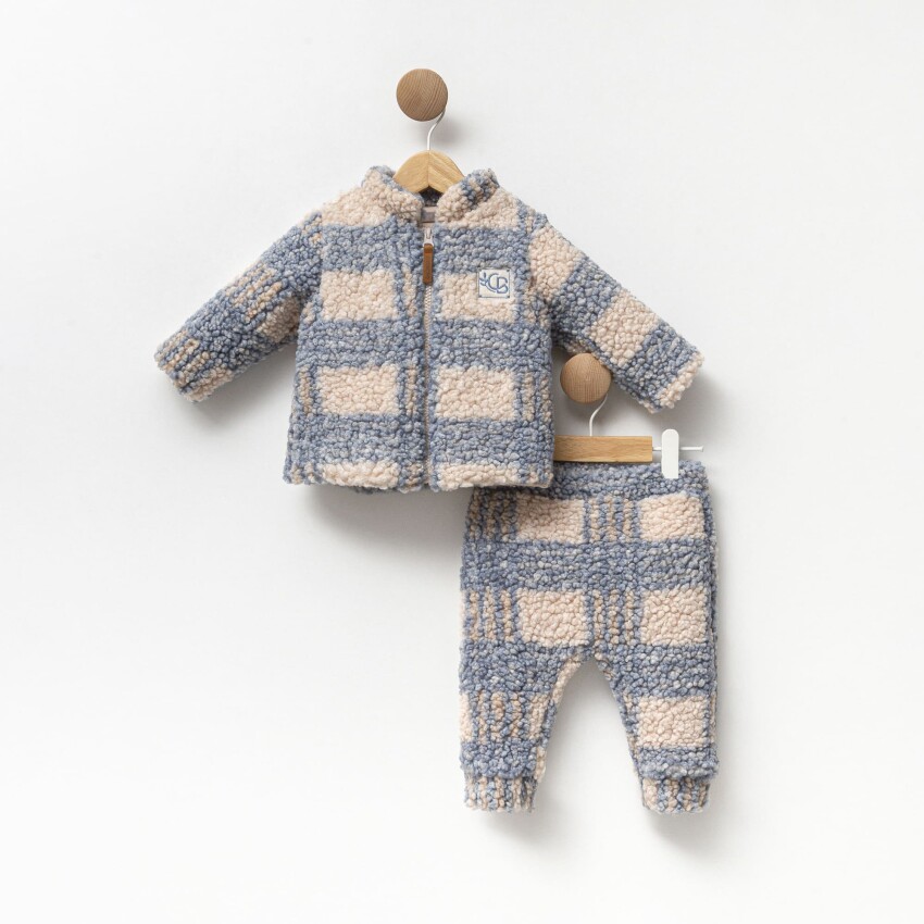 Wholesale Baby Boys 2-Piece Jacket and Pants Set 6-18M Cassiope 2061-473777 - 1