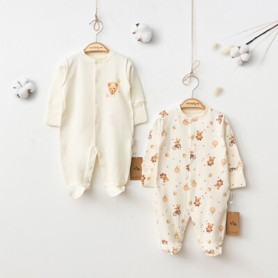 Wholesale Baby Boys 2-Piece Jumpsuit Set 3-9M Ciccimbaby 1043-5035 - Ciccimbaby