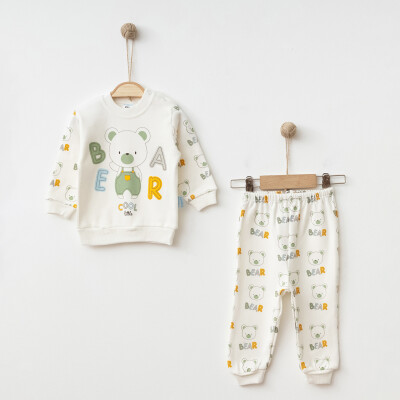 Wholesale Baby Boys 2-Piece Pajamas Set 6-12M Hoppidik 2017-2374 - Hoppidik (1)